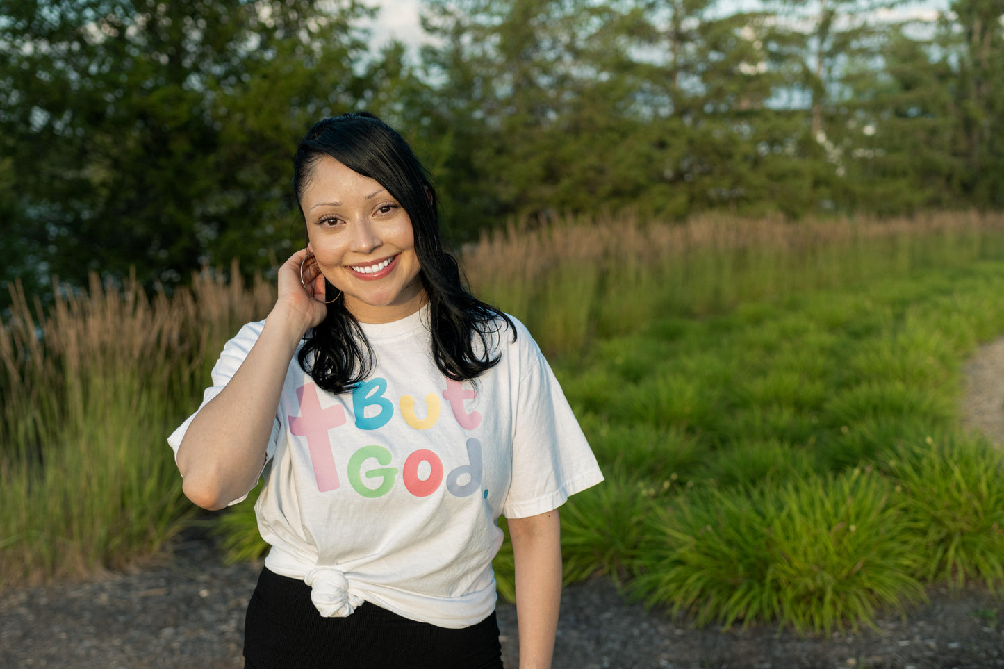Pastel "But God" T-Shirt