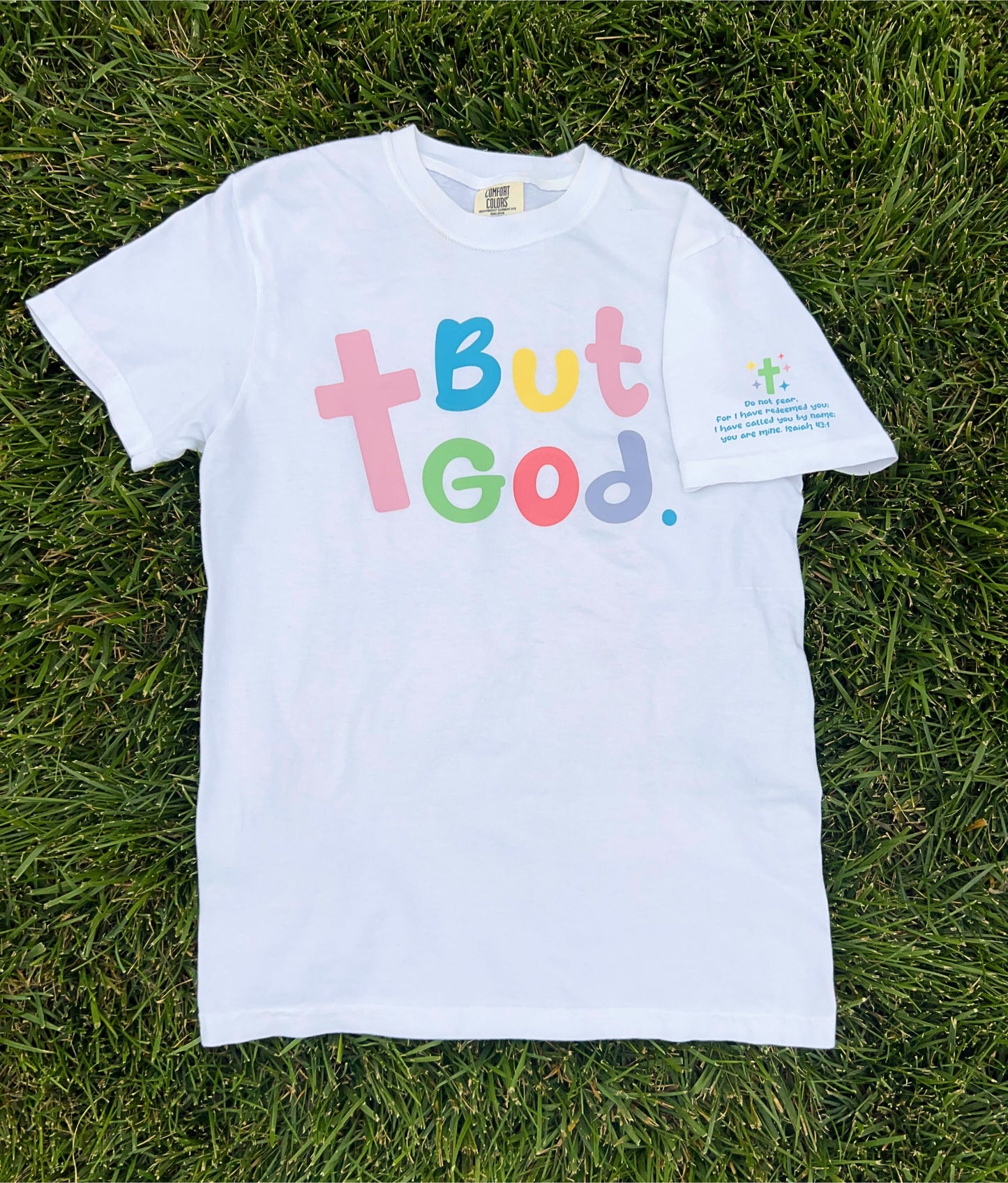 Pastel "But God" T-Shirt